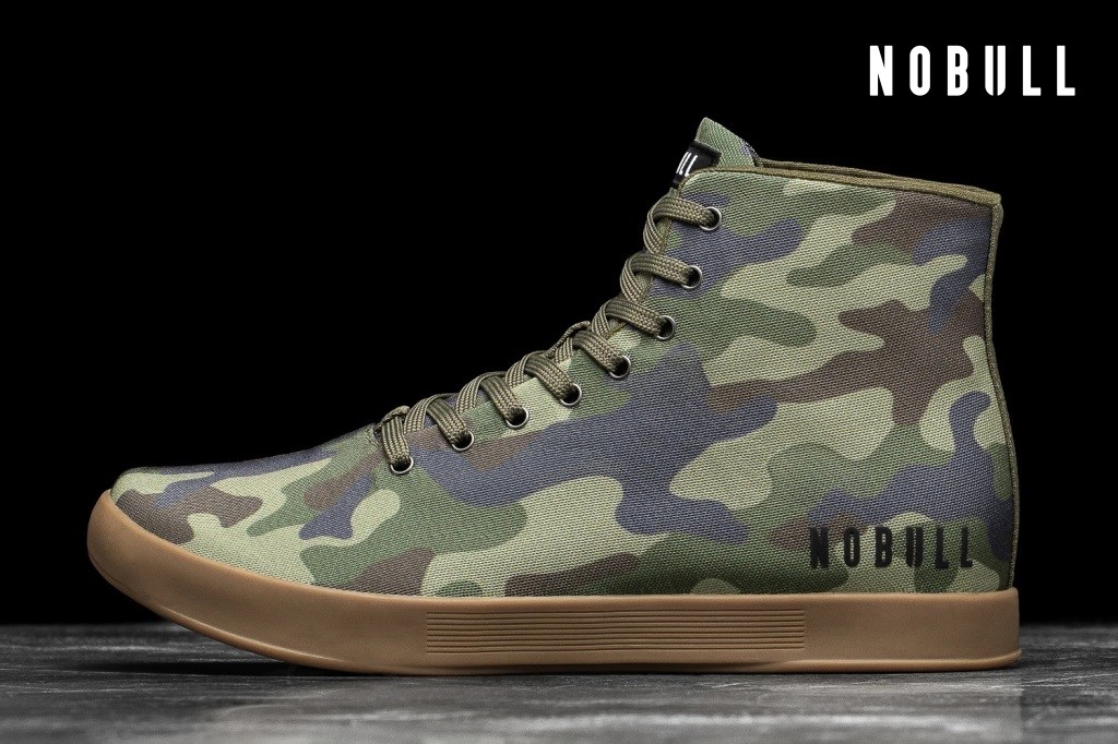 NOBULL Forest Canvas Mens High Top Trainers (F94305) Ireland